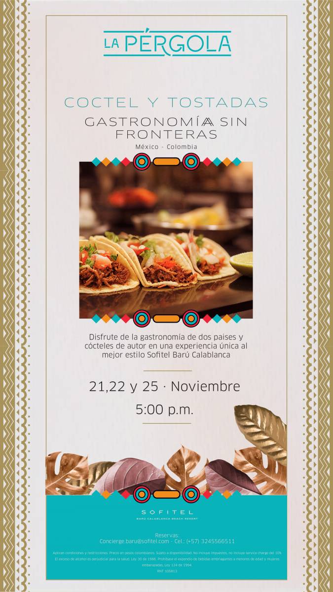 Photo of the hotel Sofitel Barú Cartagena Beach Resort: Pergola gastronomia 2023 esp